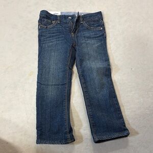 GAP kids Straight Leg Blue Jeans